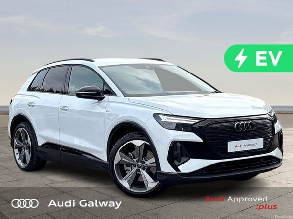 Audi Q4 e-tron SUV, Electric, 2026, White