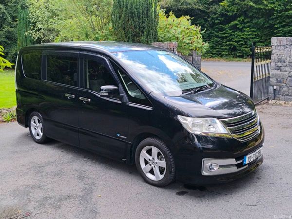 Nissan Serena MPV, Petrol Hybrid, 2013, Black