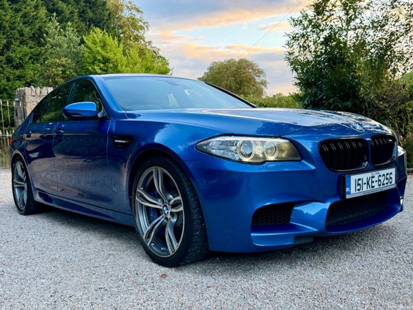 BMW M5 Saloon, Petrol, 2015, Blue
