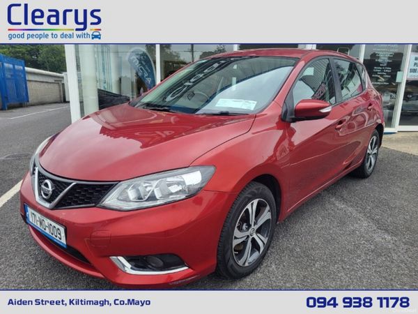 Nissan Pulsar Hatchback, Diesel, 2017, Red
