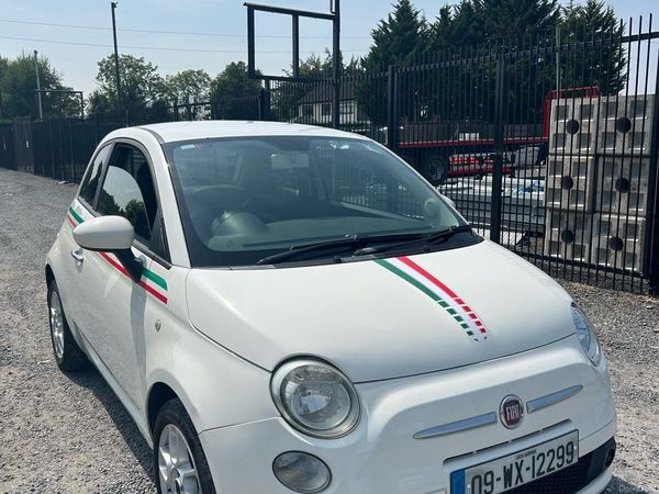 Fiat 500 Hatchback, Diesel, 2009, White