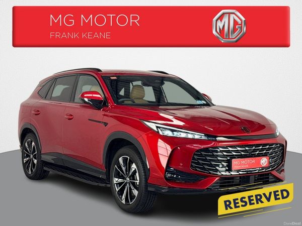 MG HS Hatchback, Petrol Hybrid, 2026, Red