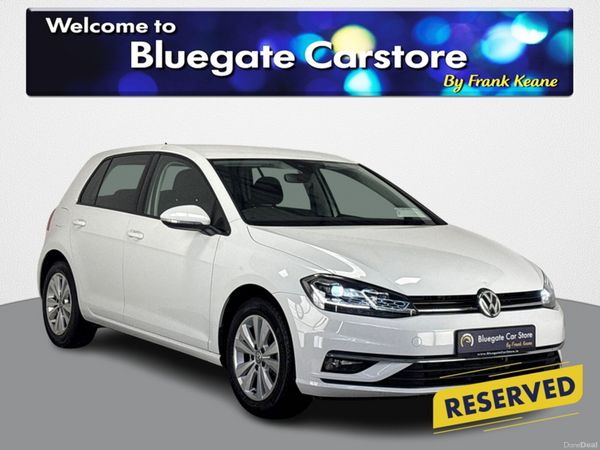 Volkswagen Golf Hatchback, Petrol, 2018, White