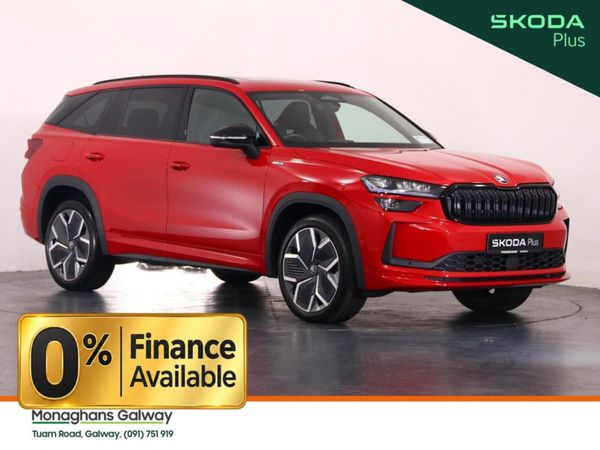Skoda Kodiaq Estate, Diesel, 2026, Red