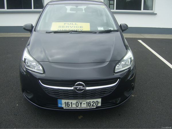 Opel Corsa Hatchback, Petrol, 2016, Black