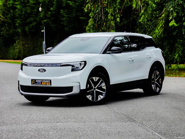 Ford Explorer SUV, Electric, 2024, White