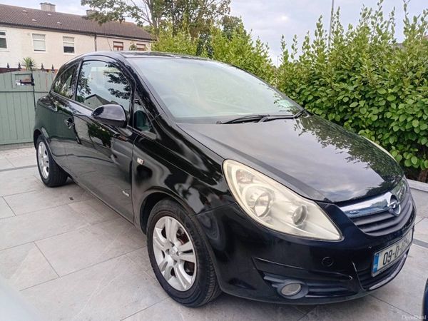 Opel Corsa Hatchback, Petrol, 2009, Black