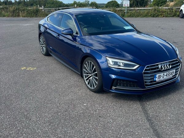 Audi A5 Hatchback, Diesel, 2018, Blue