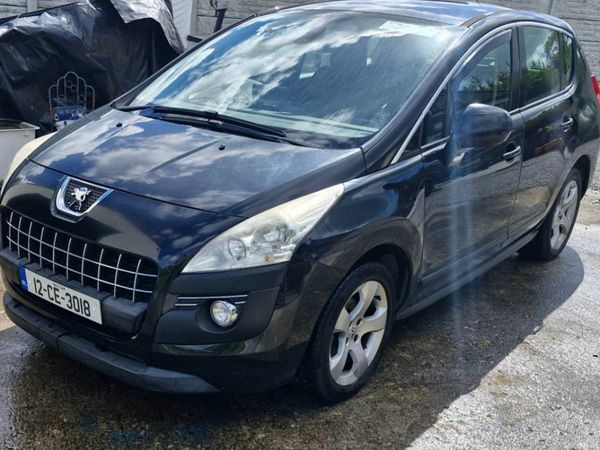 Peugeot 3008 Hatchback, Diesel, 2012, Black