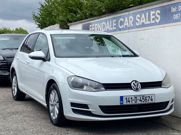 Volkswagen Golf Hatchback, Petrol, 2014, White