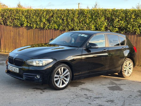 BMW 1-Series Hatchback, Diesel, 2017, Black
