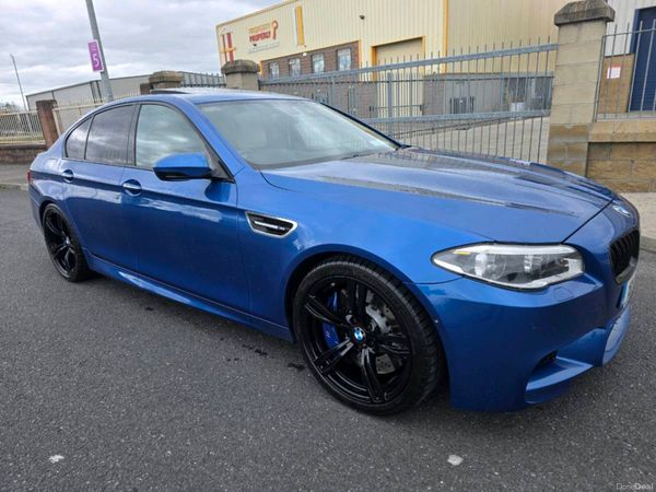BMW M5 Saloon, Petrol, 2015, Blue