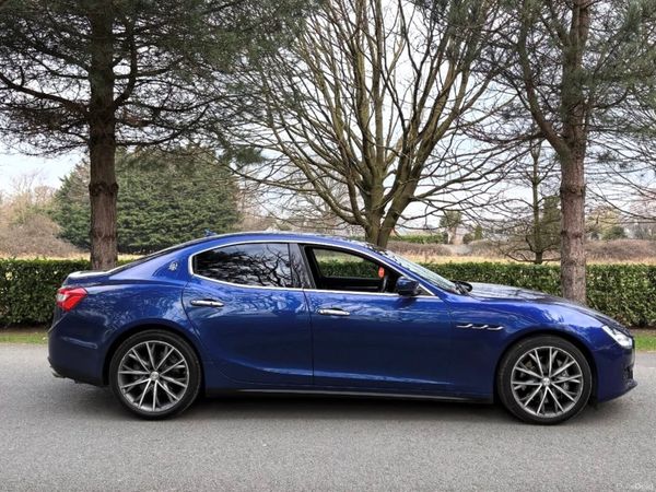 Maserati Ghibli Saloon, Petrol, 2019, Blue