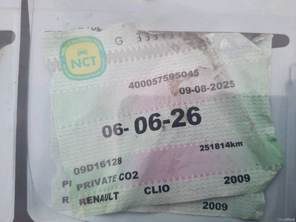 Renault Clio Hatchback, Ethanol Petrol, 2009, Silver