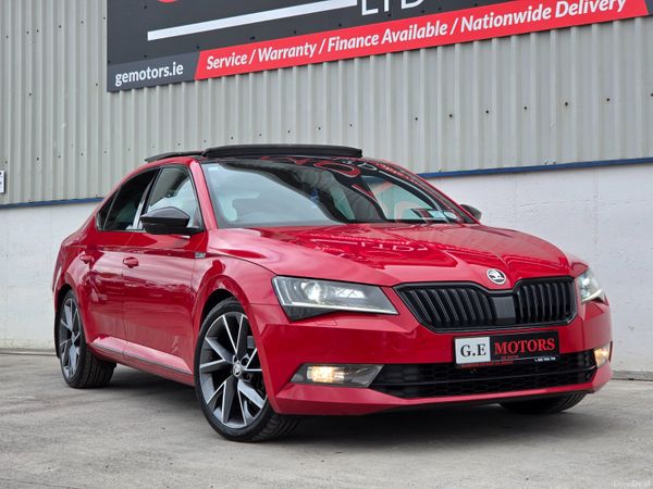 Skoda Superb Saloon, Diesel, 2019, Red