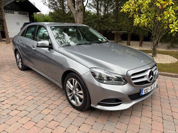 Mercedes-Benz E-Class Saloon, Diesel Hybrid, 2013, Silver