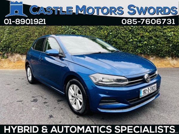 Volkswagen Polo Hatchback, Petrol, 2019, Blue