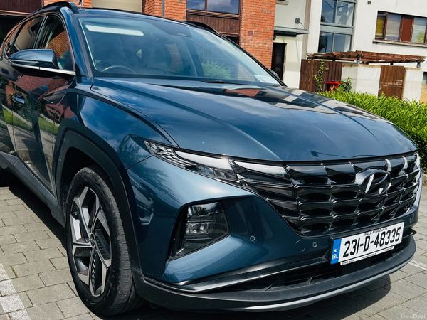 Hyundai Tucson SUV, Petrol Plug-in Hybrid, 2023, Blue