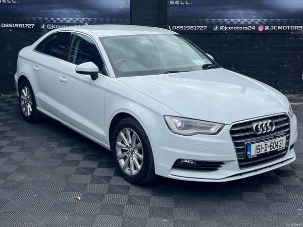 Audi A3 Saloon, Petrol, 2015, White