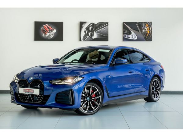 BMW i4 Coupe, Electric, 2024, Blue