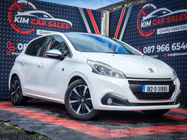 Peugeot 208 Hatchback, Petrol, 2018, White