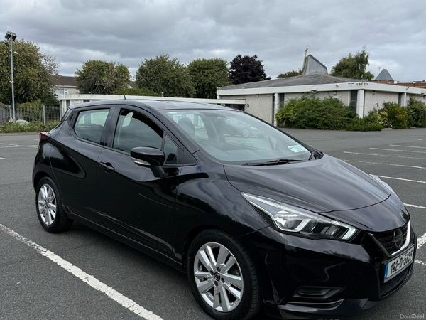 Nissan Micra Hatchback, Petrol, 2019, Black