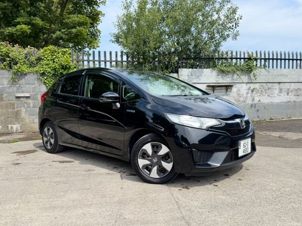 Honda Fit Hatchback, Petrol Hybrid, 2016, Black