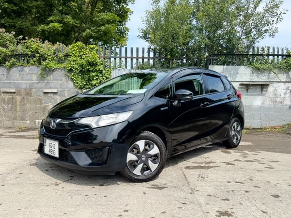 Honda Fit Hatchback, Petrol Hybrid, 2016, Black