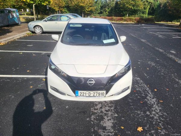 Nissan Leaf Hatchback, Electric, 2022, White