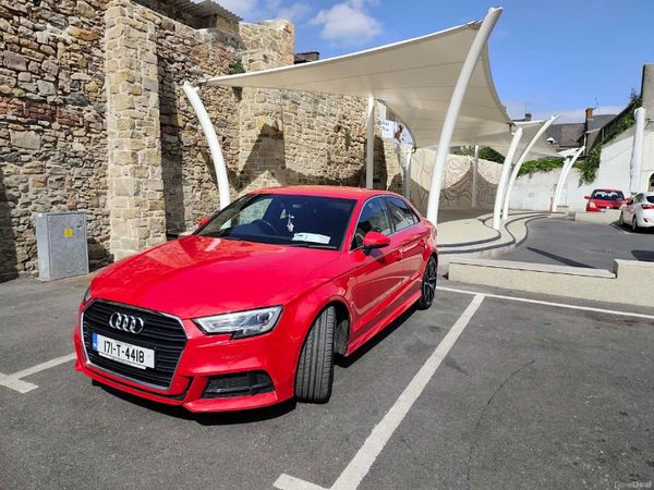 Audi A3 Saloon, Diesel, 2017, Red