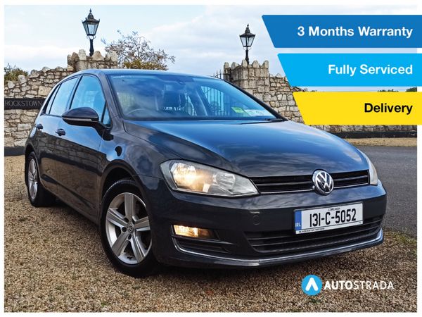 Volkswagen Golf Hatchback, Diesel, 2013, Grey