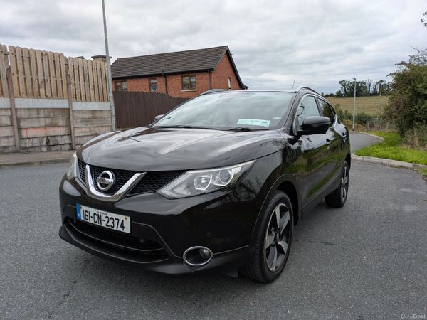 Nissan Qashqai Hatchback, Diesel, 2016, Black