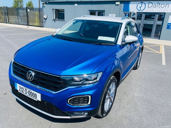 Volkswagen T-Roc SUV, Diesel, 2021, Blue