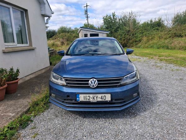 Volkswagen Jetta Saloon, Diesel, 2016, Blue