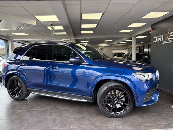 Mercedes-Benz GLE SUV, Diesel Plug-in Hybrid, 2021, Blue