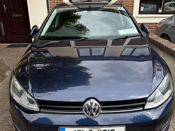 Volkswagen Golf Estate, Petrol, 2015, Blue