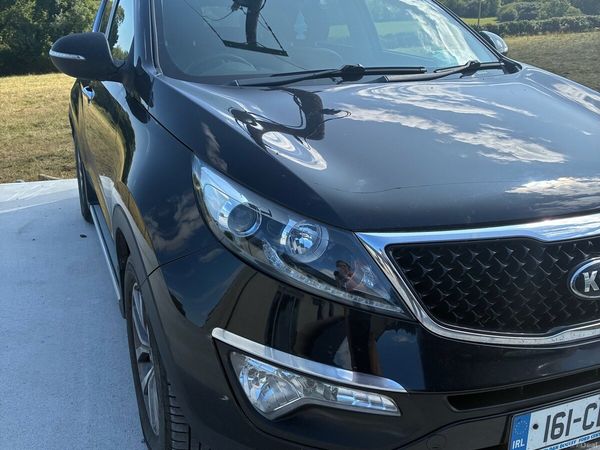 Kia Sportage SUV, Diesel, 2016, Black