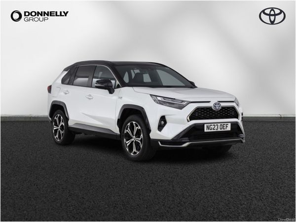 Toyota RAV4 Estate, Petrol Hybrid, 2023, White