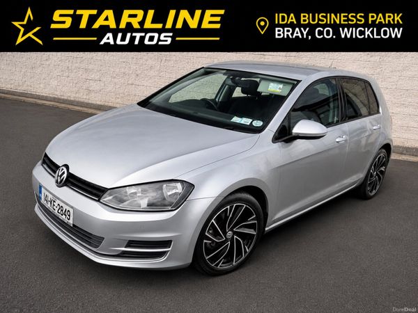 Volkswagen Golf Estate, Petrol, 2014, Silver
