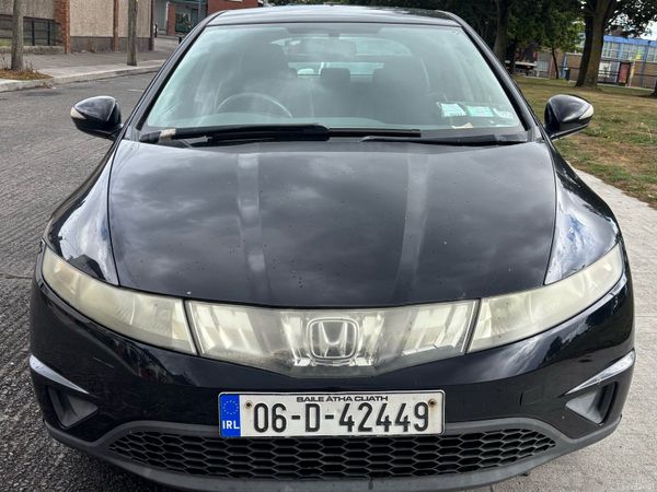 Honda Civic Hatchback, Petrol, 2006, Black