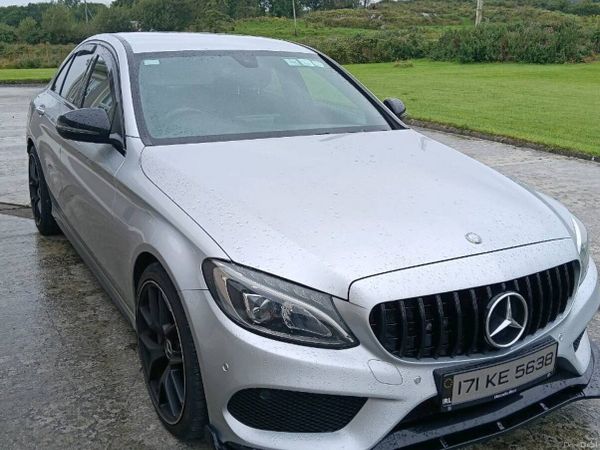 Mercedes-Benz C-Class Saloon, Diesel, 2017, Silver