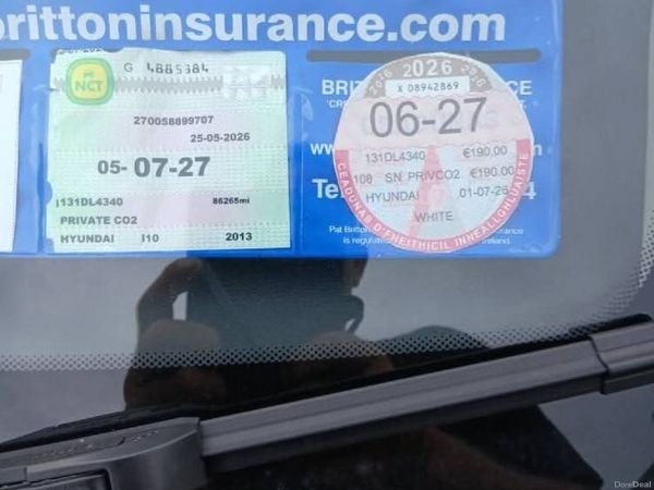 Hyundai i10 Hatchback, Petrol, 2013, White