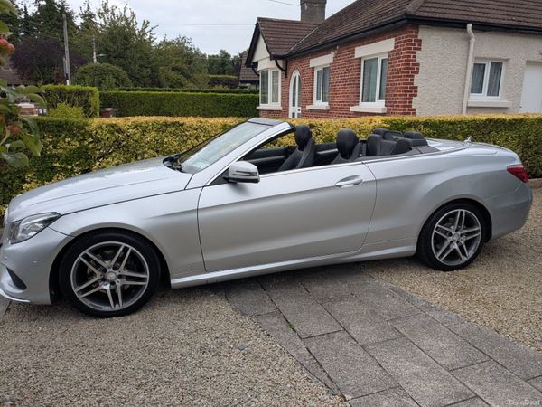 Mercedes-Benz E-Class Convertible, Diesel, 2014, Silver