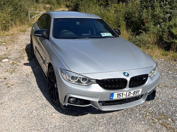 BMW 4-Series Coupe, Diesel, 2015, Silver