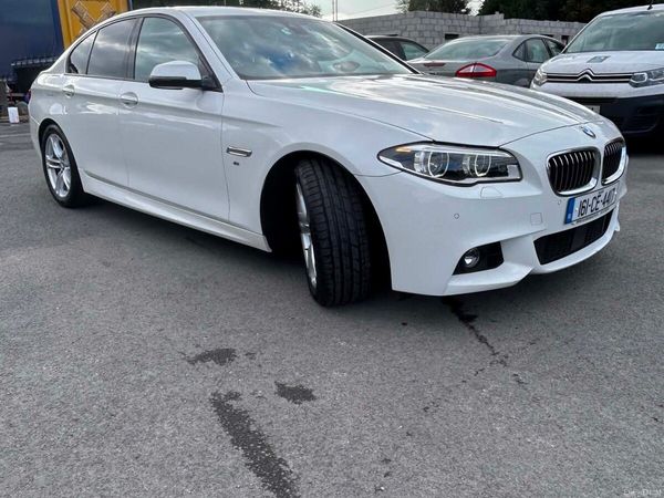 BMW 5-Series Saloon, Diesel, 2016, White
