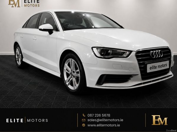 Audi A3 Saloon, Petrol, 2016, White