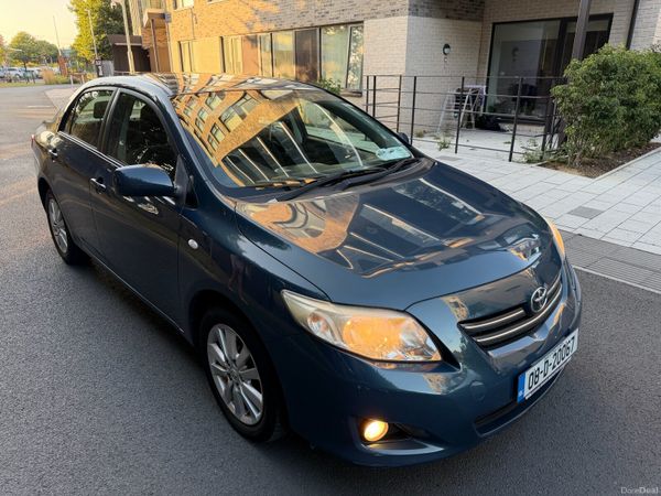 Toyota Corolla Saloon, Petrol, 2008, Blue