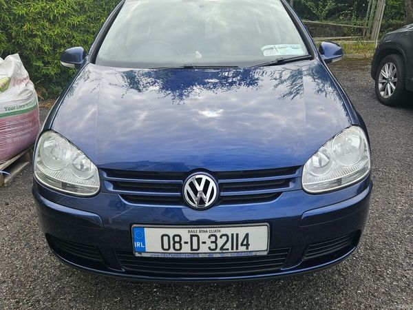 Volkswagen Golf Hatchback, Petrol, 2008, Blue