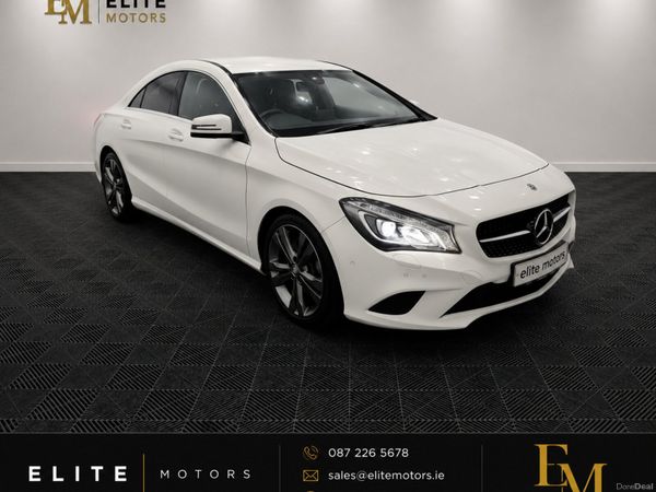 Mercedes-Benz CLA Saloon, Petrol, 2016, White