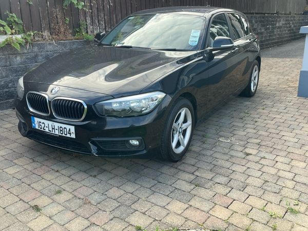 BMW 1-Series Hatchback, Diesel, 2016, Black